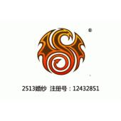 龙图形,25类2513婚纱商标