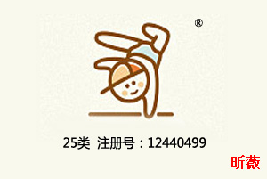 【已售】25类童装商标,小孩图形,商标